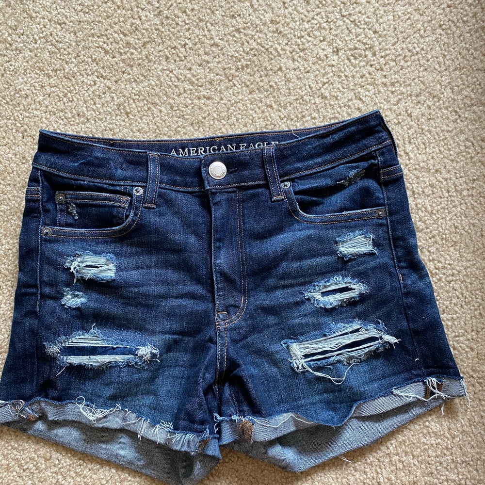 American eagle jean shorts